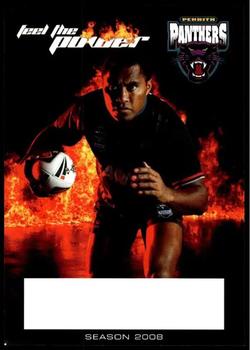 2008 Penrith Panthers Feel The Power, See The Magic #NNO Petero Civoniceva Front